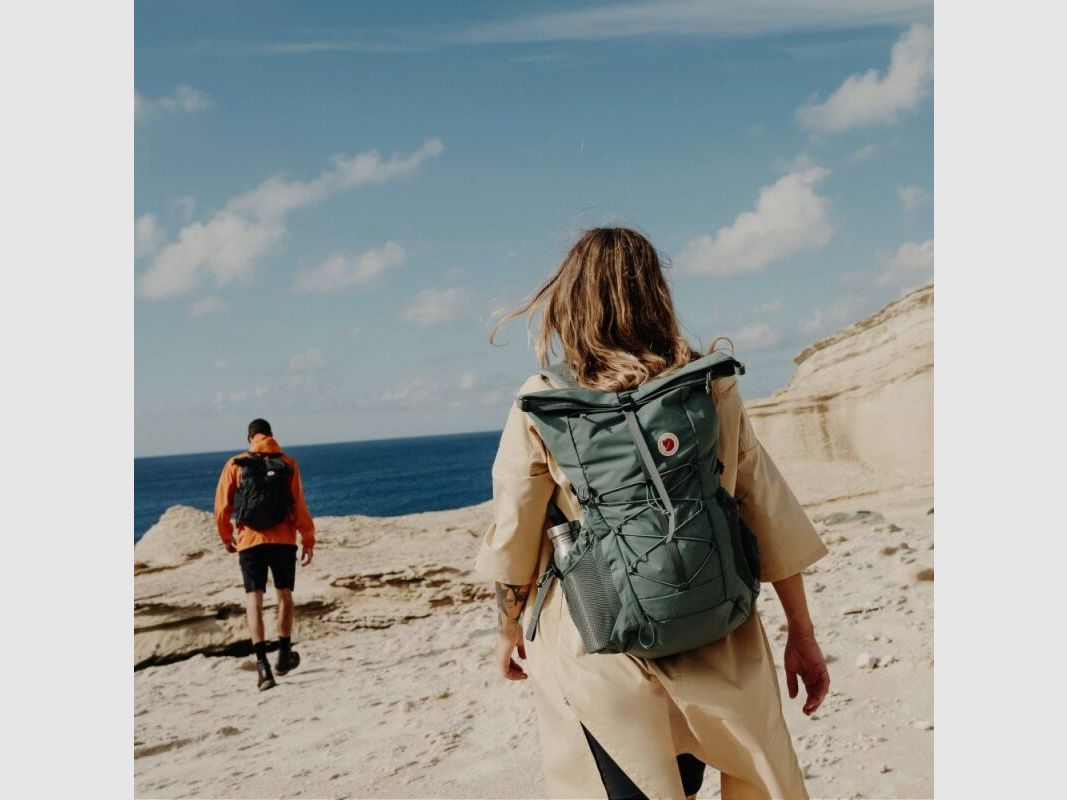 Fjällräven Rucksack Abisko Hike Foldsack Patina Green OneSize