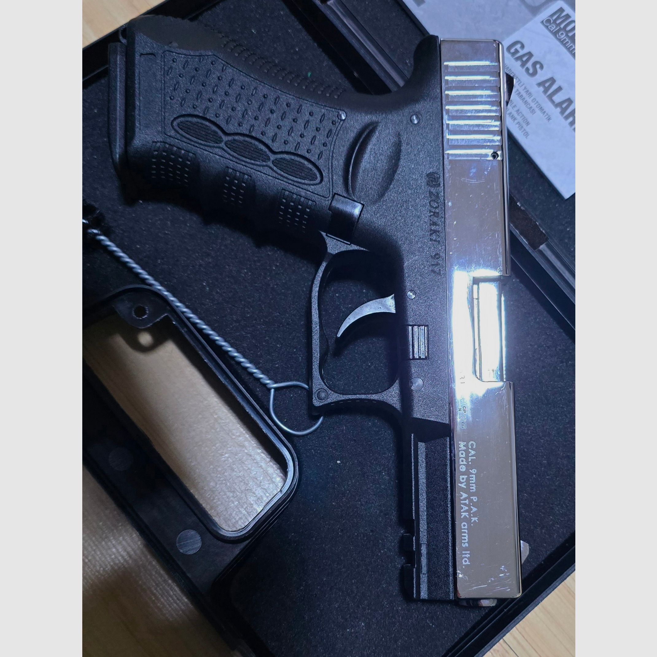 Zoraki 917 Chrom Schreckschuss 9mm PAK 