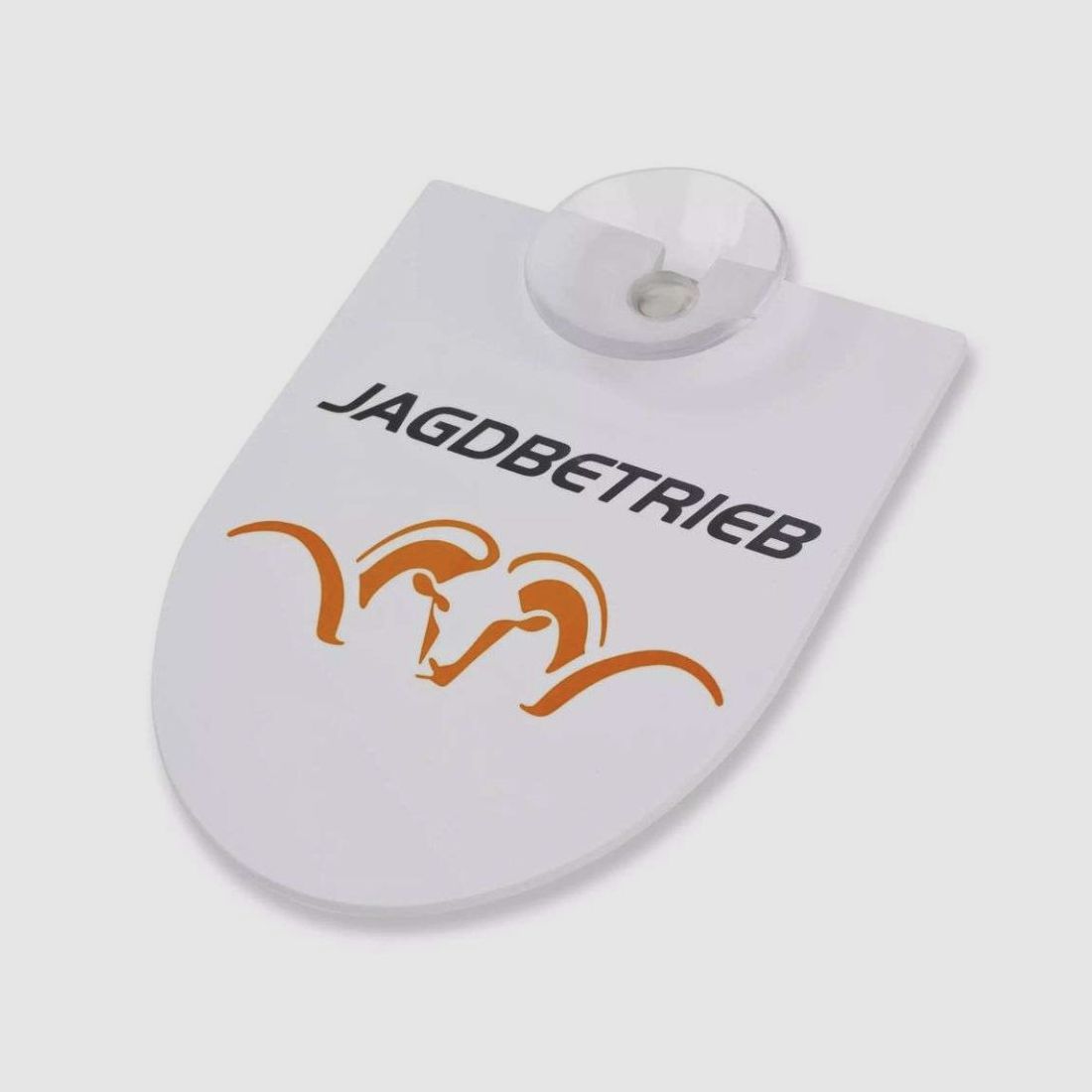 Blaser jacht schild wit