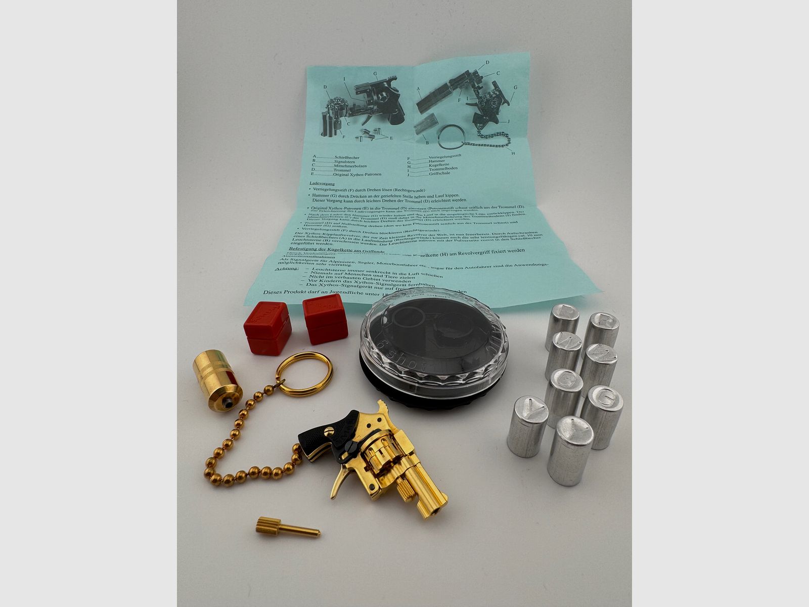 Andres & Dworsky GmbH Xythos Automatic - PTB 82 - De waarschijnlijk kleinste revolver ter wereld