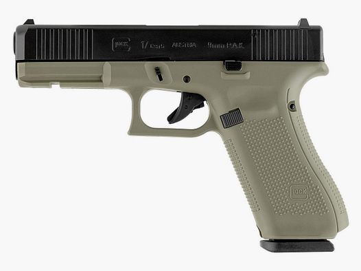 Schreckschuss Pistole Umarex Glock 17 Gen5 Battlefield Green Kaliber 9 mm P.A.K. (P18)