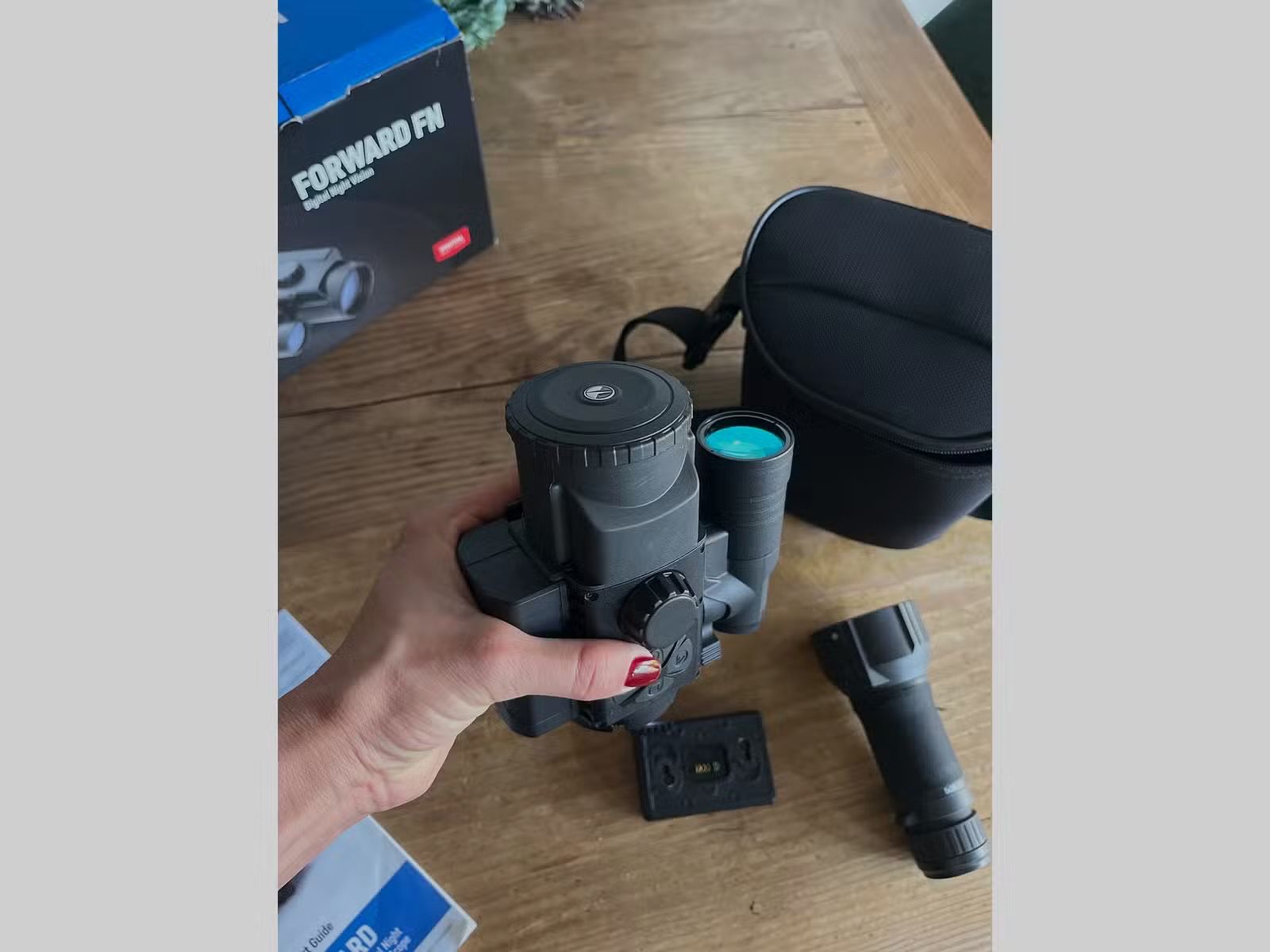 PULSAR Forward FN455 dispositivo di visione notturna con IR‑Strahler – come nuovo, set completo