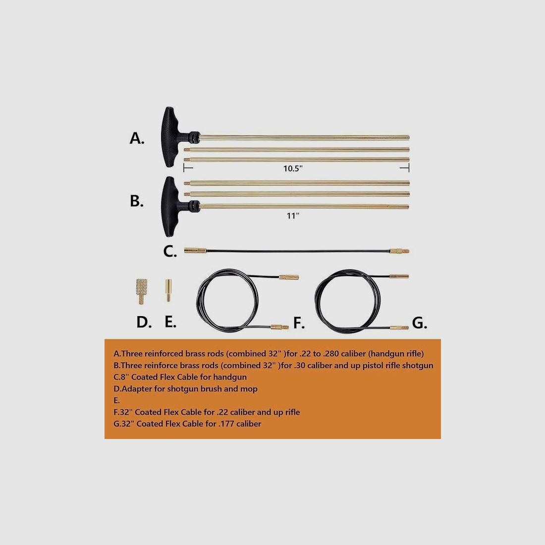 Profi - Waffenreinigungsset Universal