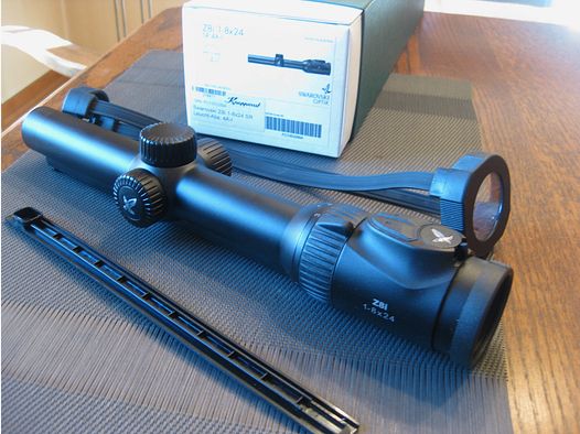 NEUWERTIGES TOP Swarovski Z8i als  1 - 8 x 24 SR Abs. 4A-i ,  gegen Zuzahlung inkl. orig. Blaser-Sattelmontage (Hoch) ! Kein ZEISS-LEICA-SAUER-MAUSER-GPO