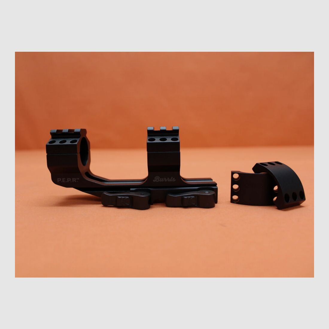 Burris Burris AR-PEPR QD Blockmontage 1" (410344) Alu schwarz für Picatinnyprofil BH=1"/ 25,4mm, Bild 2 von 6