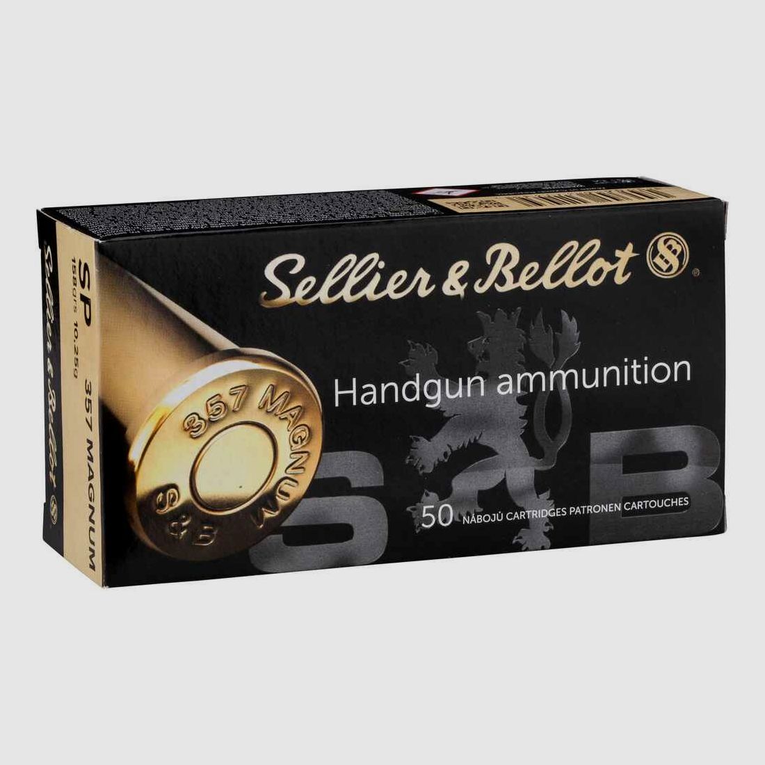 Sellier & Bellot .357 Magnum Teilmantel, Kaliber