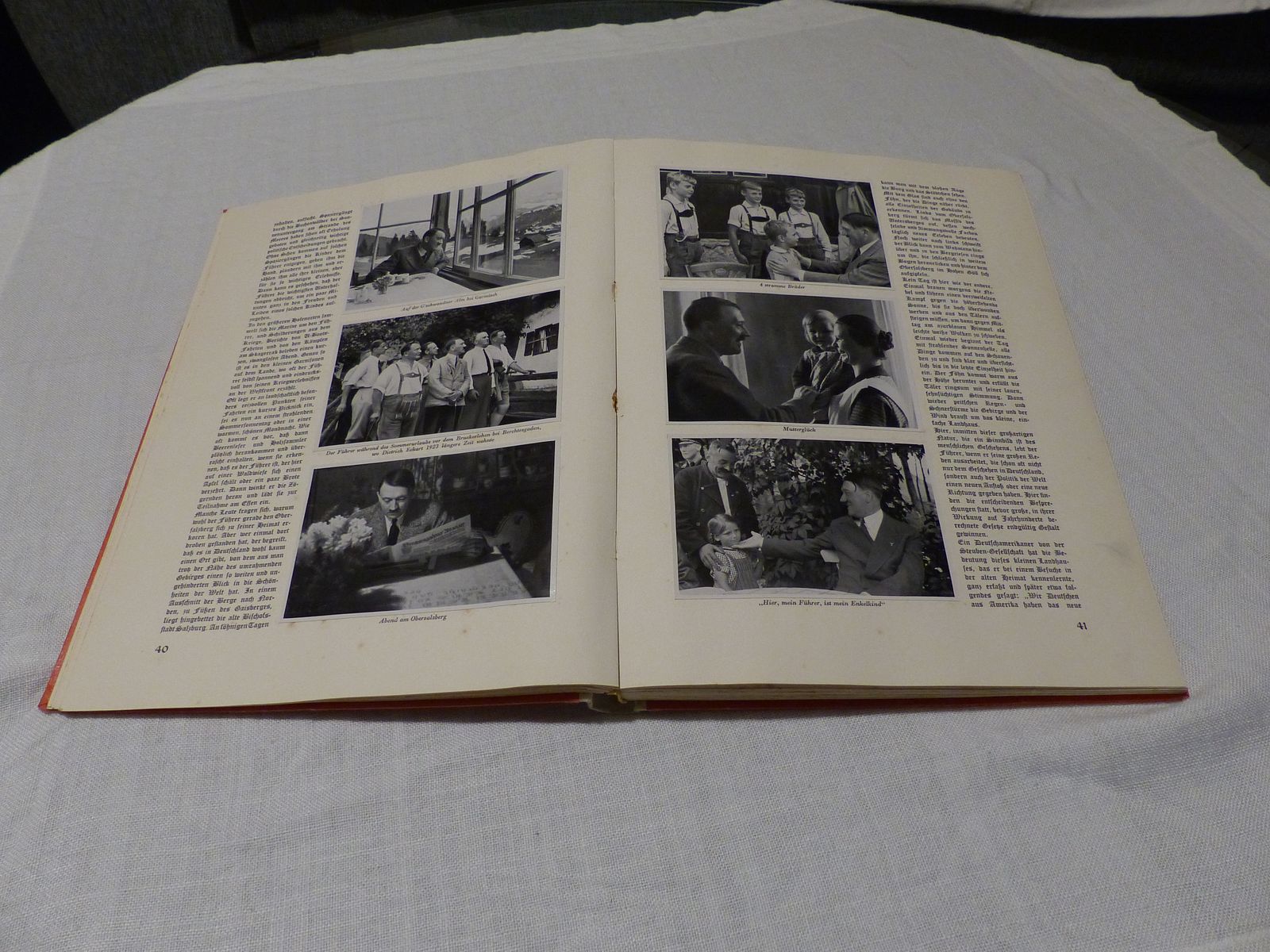 Adolf Hitler Pictures from the Life of the Leader 133 pages 1936, image 6 of 11