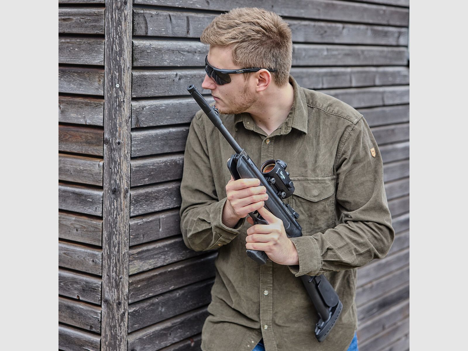 Mercury air Luftpistole 25 Super Charger Tactical Komplettset, Kal. 4,50