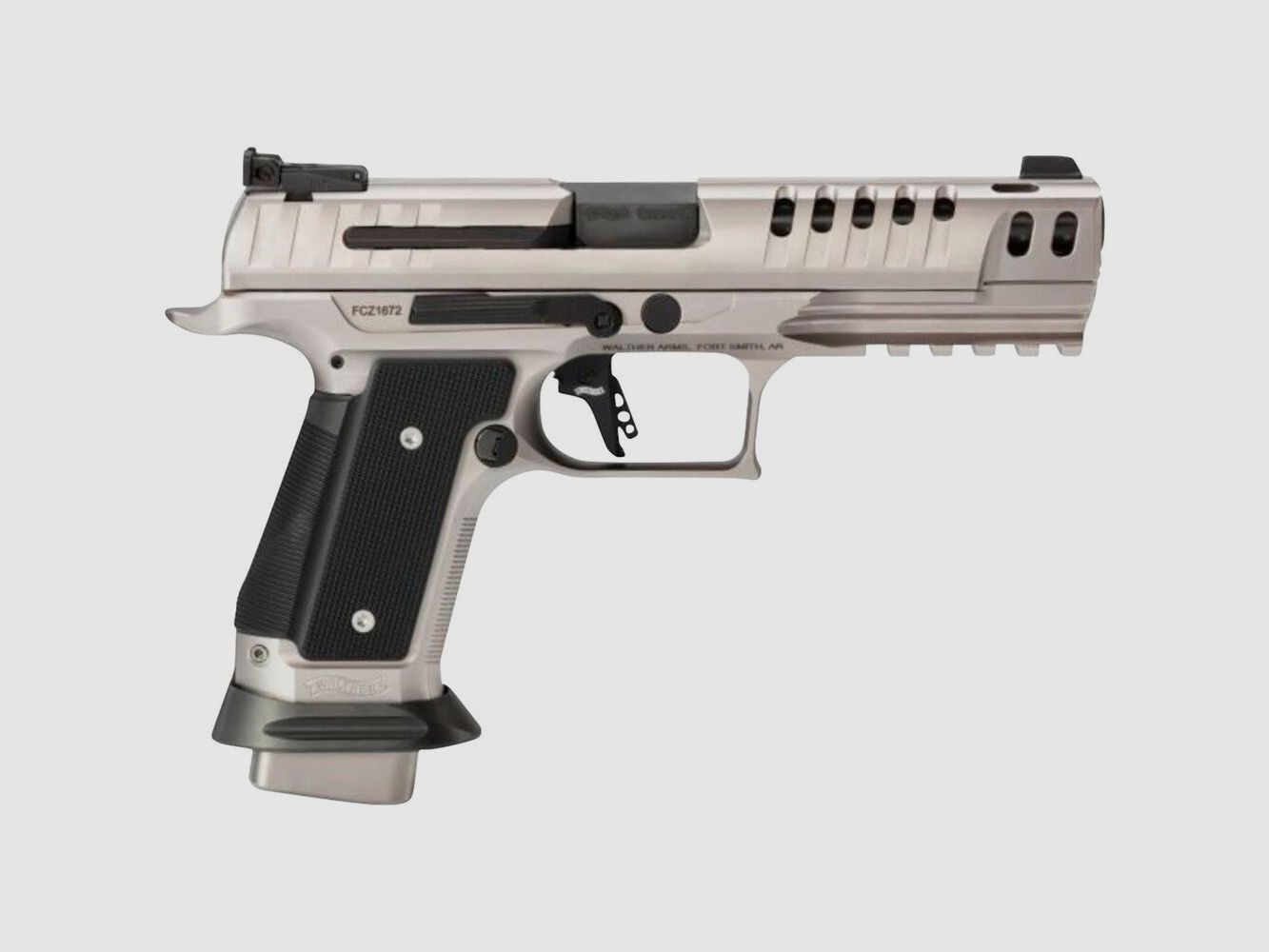 Walther Q5 Match Steel Frame Black Tie Pistole