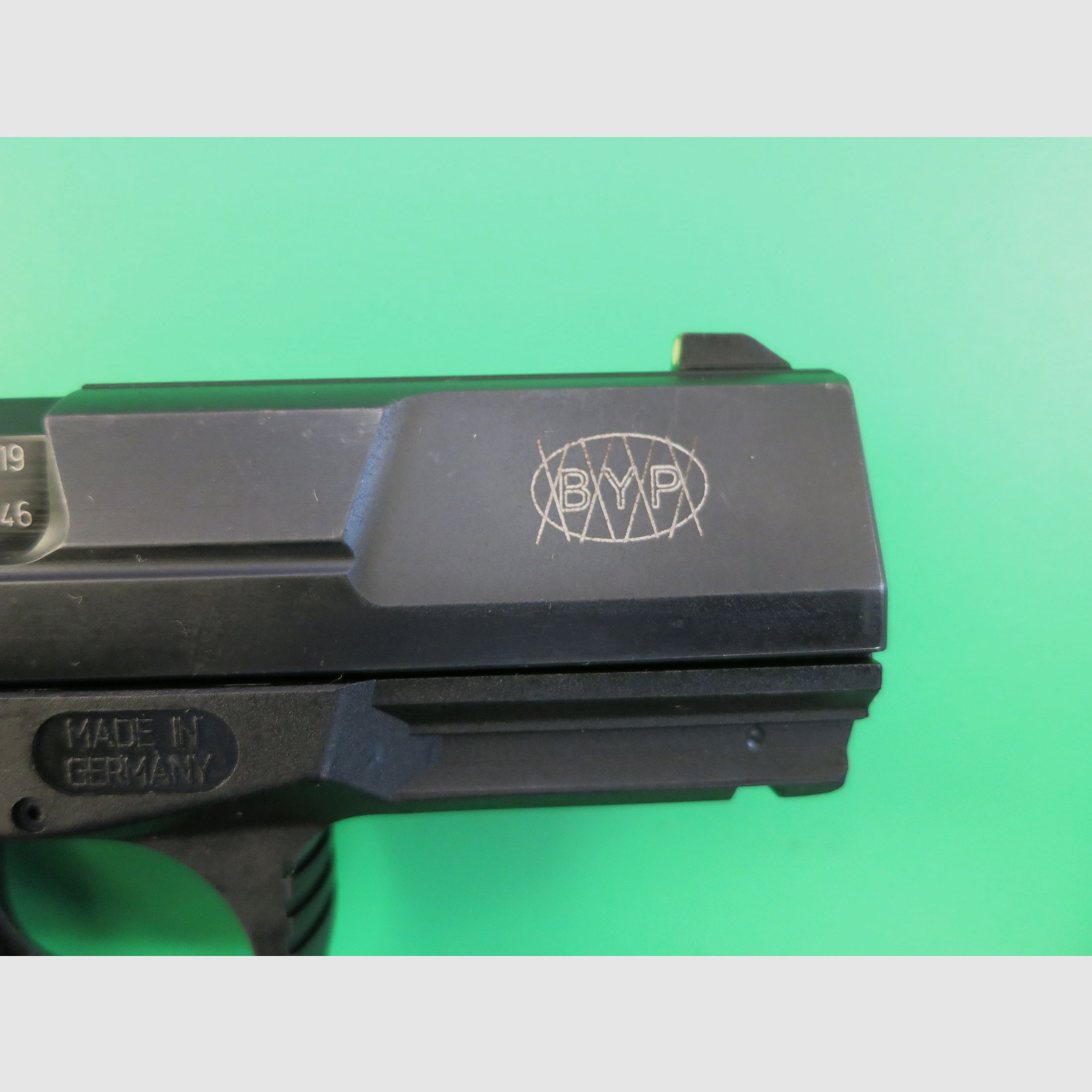 „Pistola di polizia“ Walther P99, 9 mm Luger, Set completo Polizia Bavarese BYP, James Bond #26