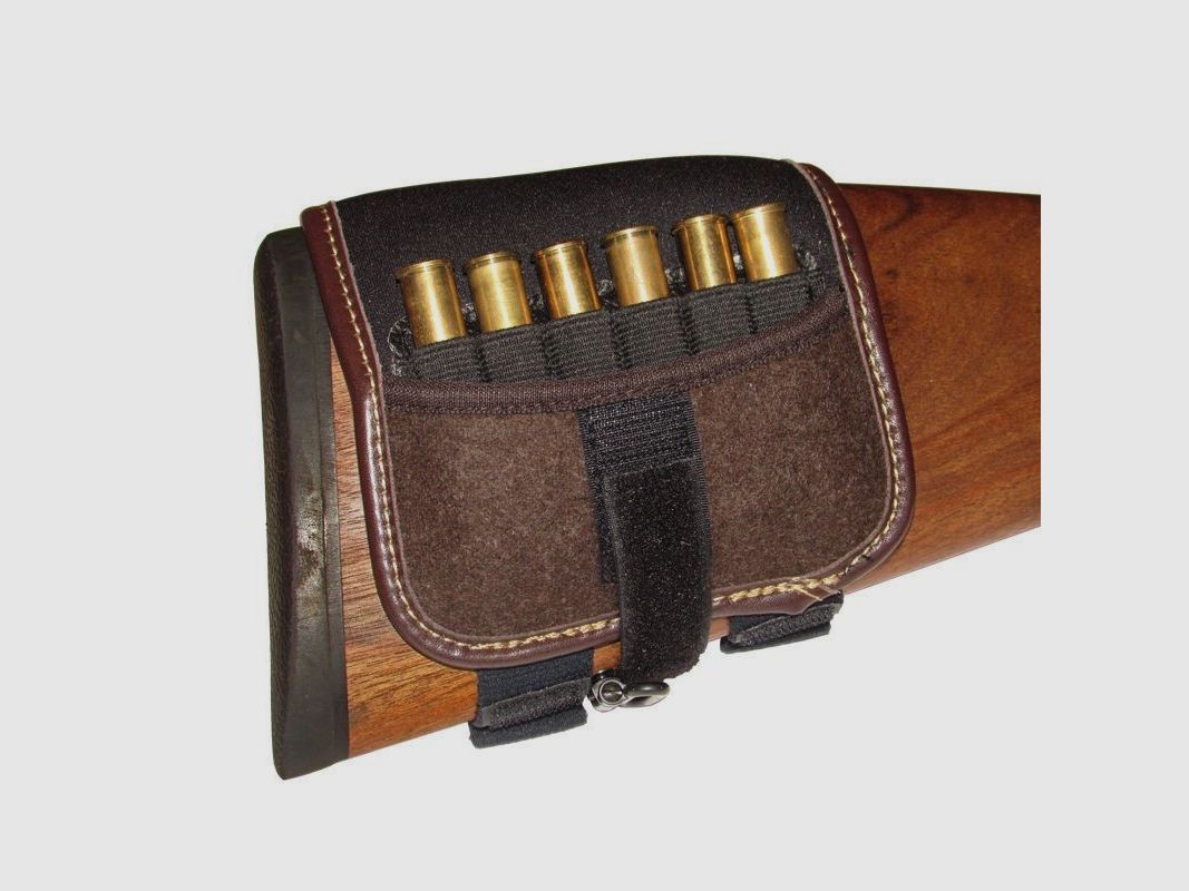 Loden-Etui für 6 Büchsenpatronen für den Schaft Niggeloh 1511 00001, Bild 2 von 3