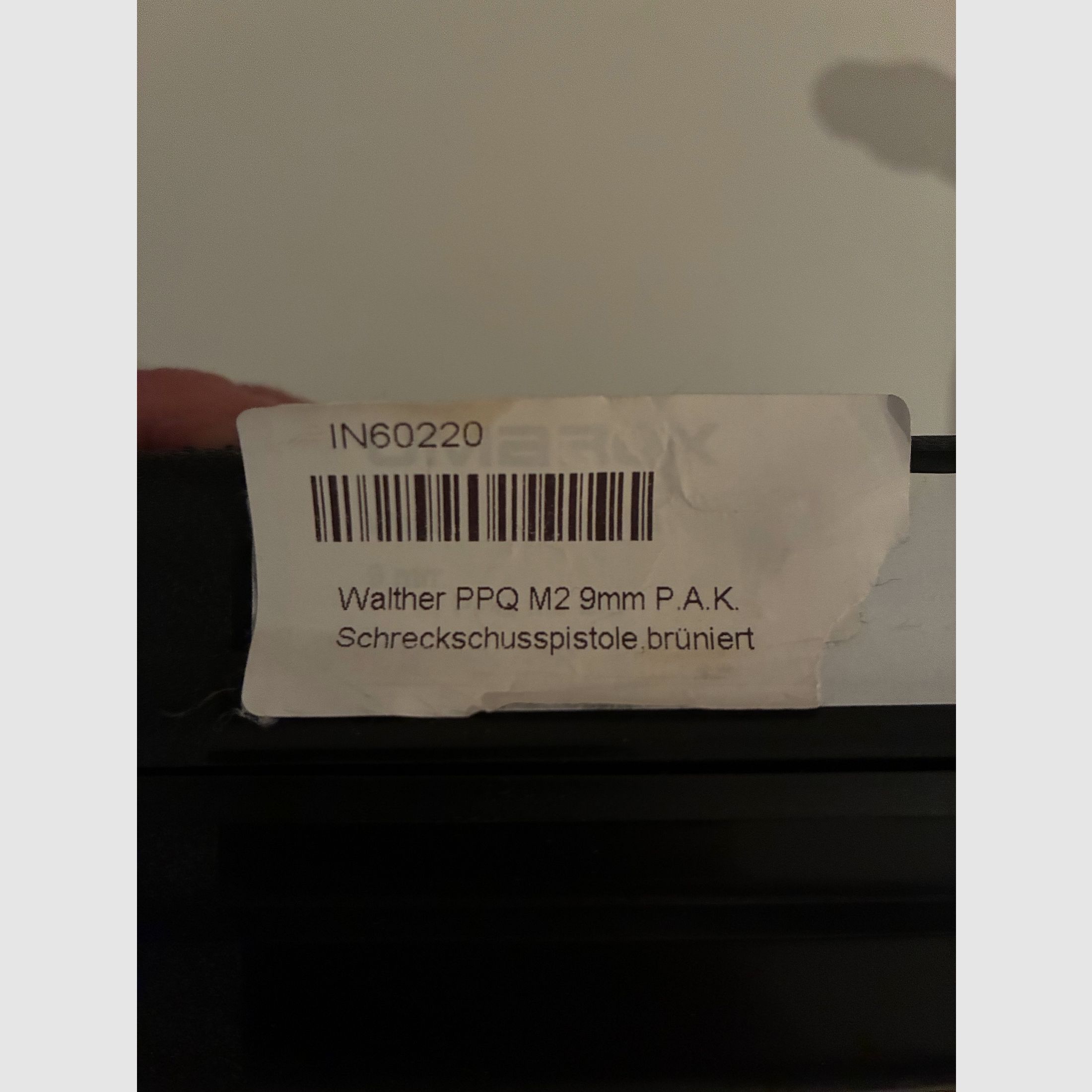 Walther PPQ M2 9mm P.A.K