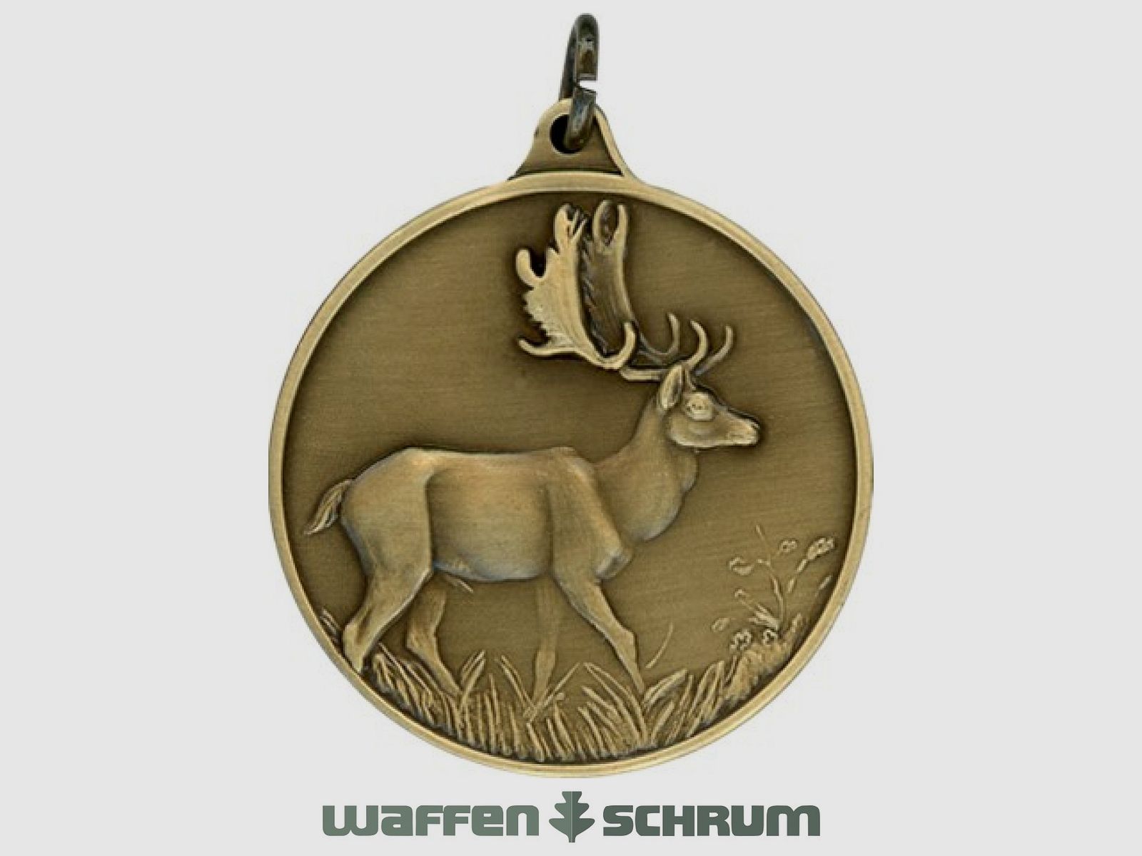 Steinhauer&Lück Jagdmedaille Damhirsch 40 mm bronze