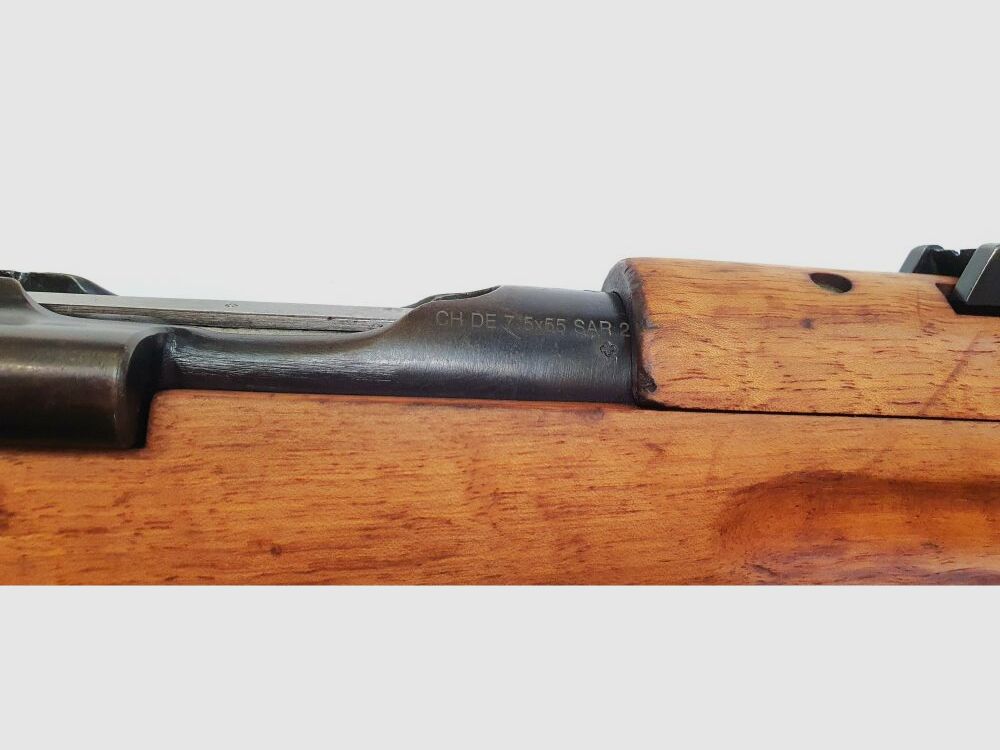 Bern Weapons Factory Repeating Rifle Bern Weapons Factory Swiss K11 Caliber 7.5x55 Swiss complete matching numbers + private