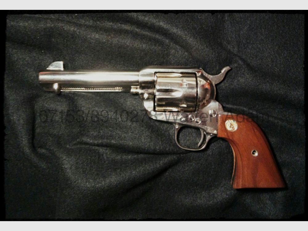 Colt SAA 4 3/4" Nickel