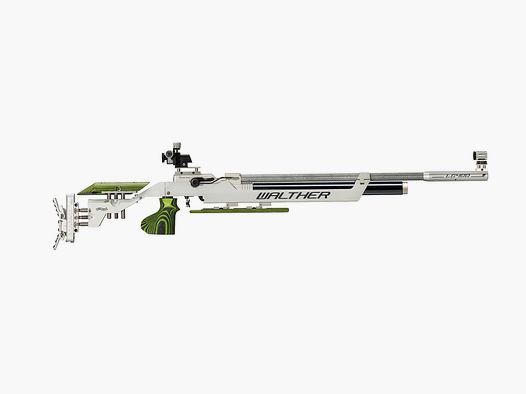 Walther LG400M Expert Green Pe Aluminiumschaft rechts