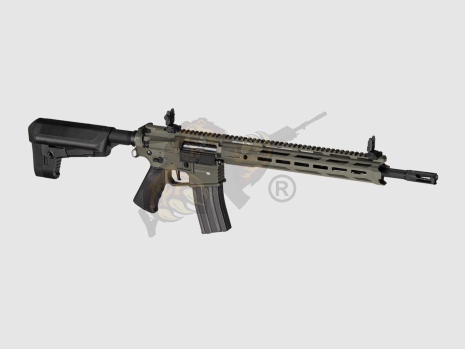 Trident Mk2 SPR-M in Foliage Green Airsoft Frei ab 18 - S-AEG -F- (Krytac)