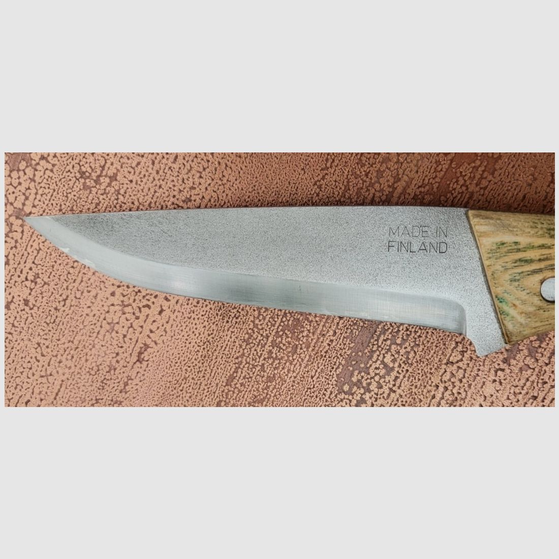 Selbstgebautes einfaches Outdoormesser, Einzelstück