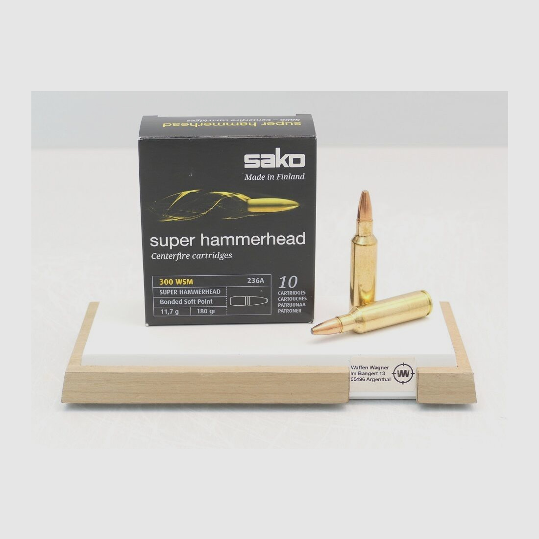 Sako Super Hammerhead 11,7g 180grs .300WSM