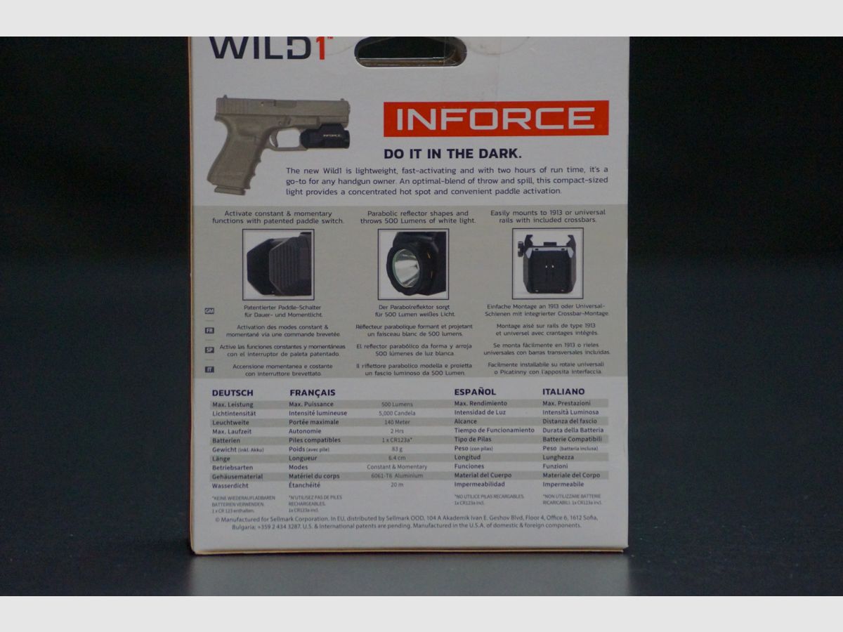 Inforce Wild1 500 Lumen, immagine 2 di 2