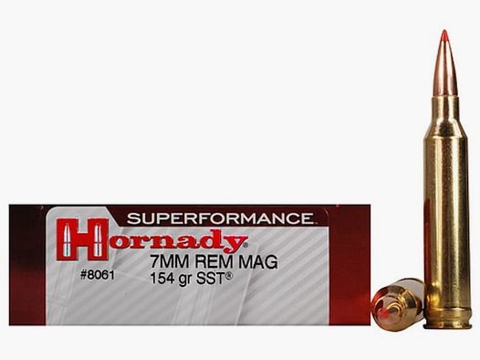Hornady Superformance 7mm Rem. Mag. 154GR SST 20 cartridges