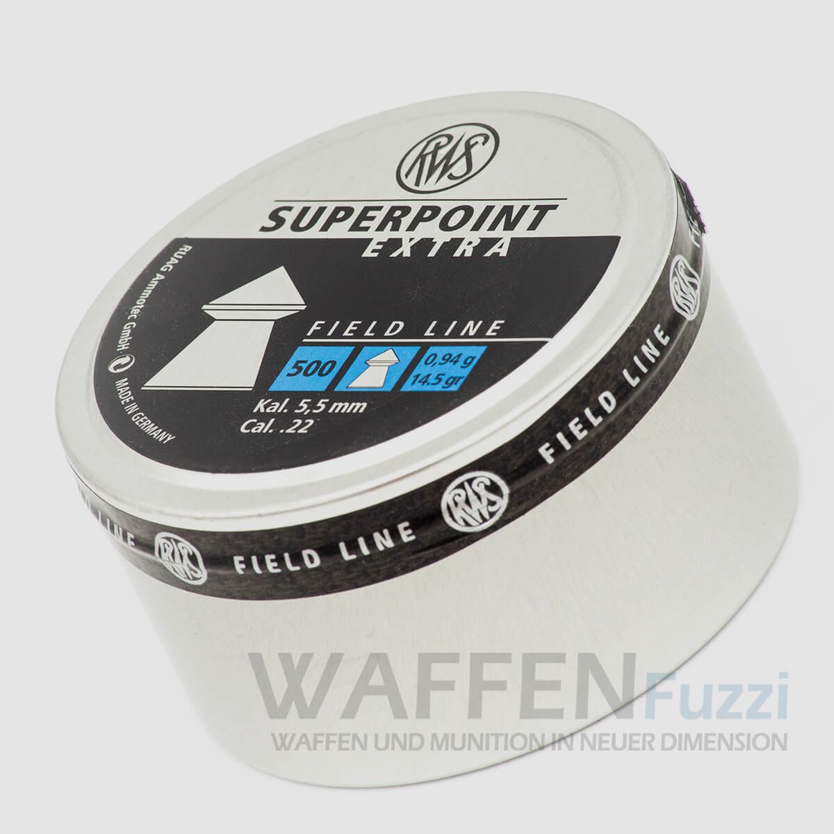 RWS Field Line Superpoint EXTRA calibre 5,5mm diabolo 0,94g