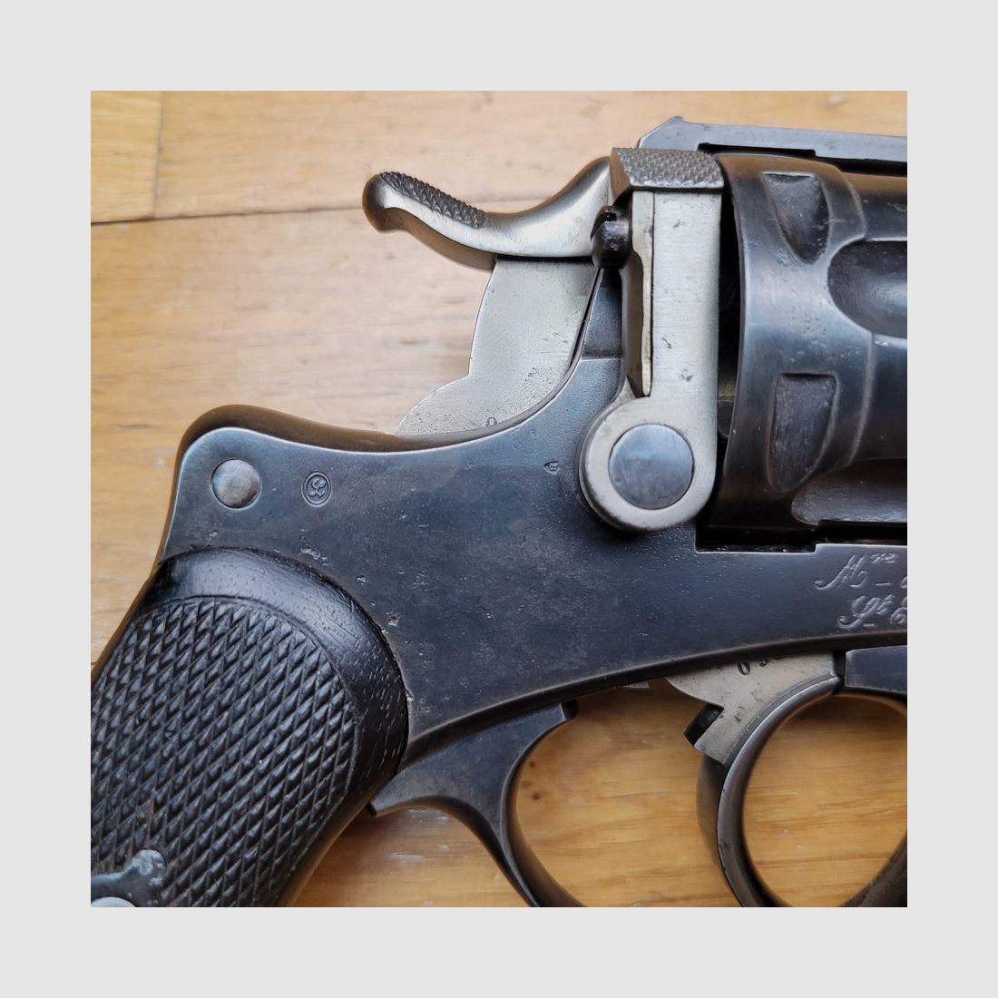 Rarissimes und schöner Revolver Modell 1874 für Marineoffizier – vollständig einheitliche Seriennummer – MAS von 1885 – sehr guter Zustand, Bild 4 von 29