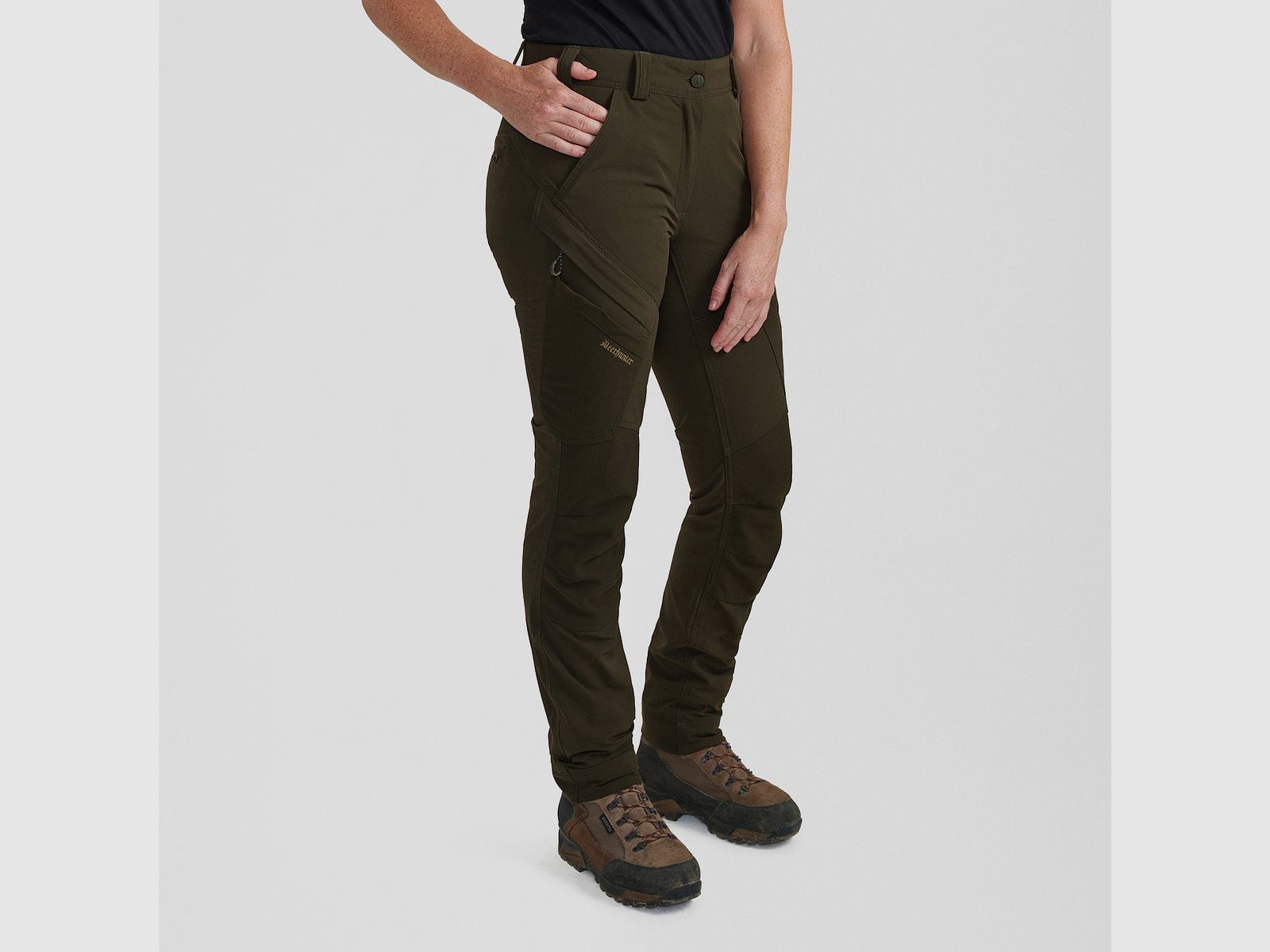Deerhunter Lady Northward Trousers Bark Green 46