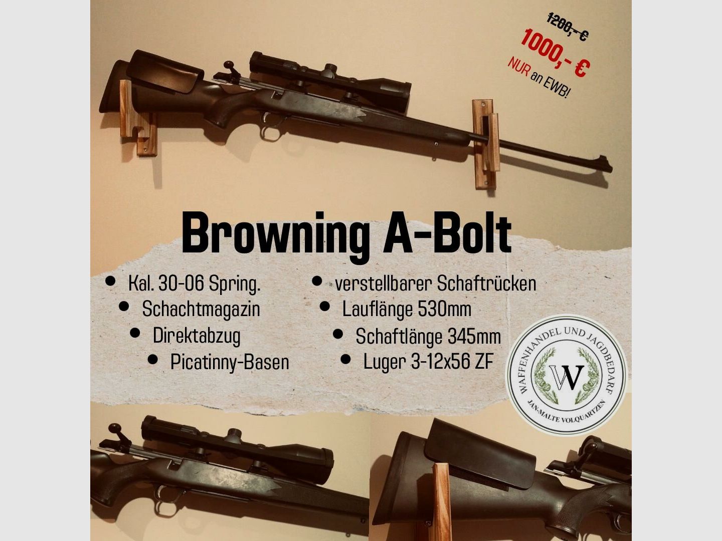 Browning A- Bolt 30-06Spring.