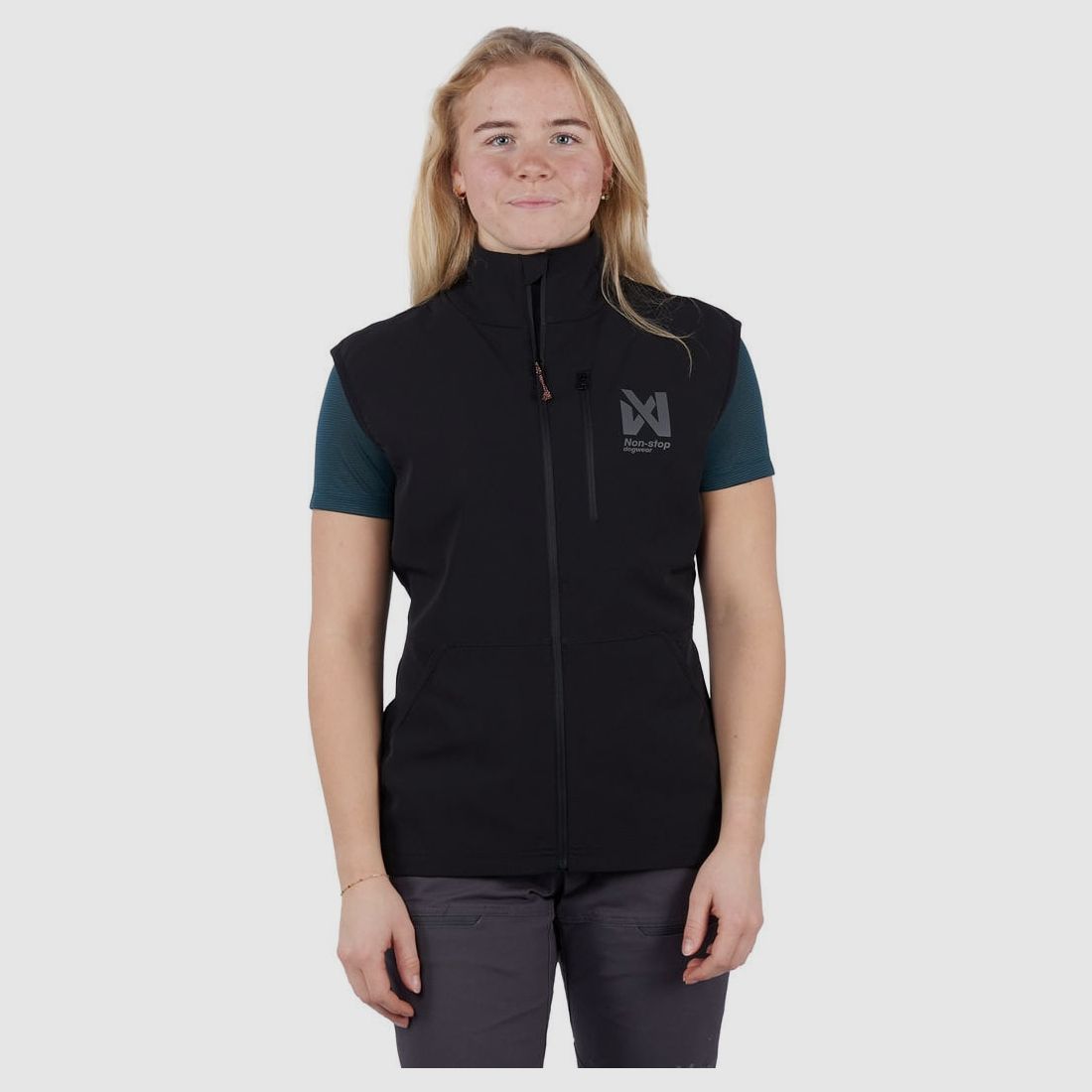 Non-Stop Dogwear Obedience Vest Light Women Black L