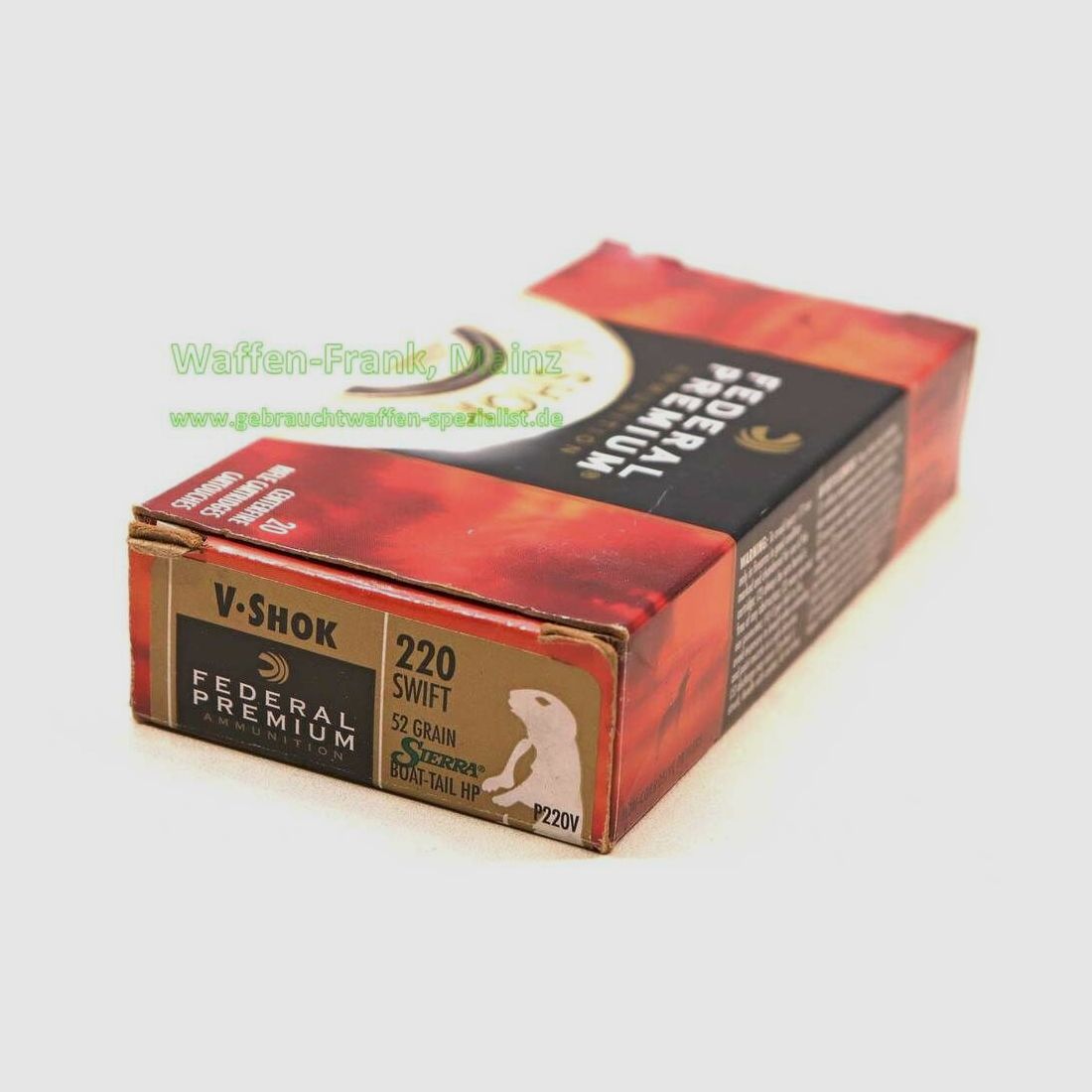 Federal / USA Geweerpatronen Premium .220 Swift