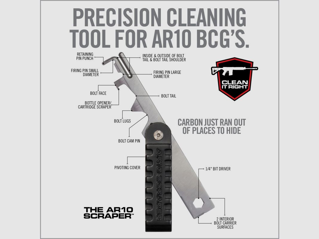 REAL AVID AR-10 CARBON SCRAPER TOOL, Bild 3 von 7