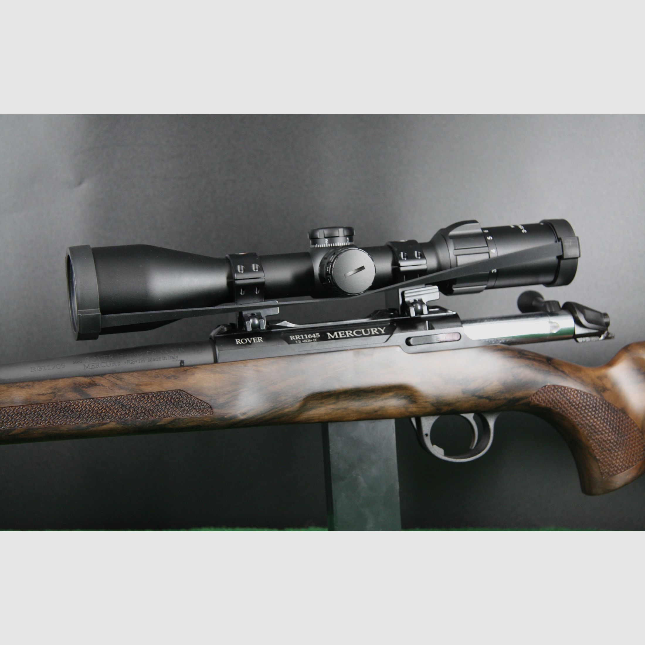 Repeater rifle Mercury Rover G2 Hunter Classic PRO with ZF meopta MeoSport R 3-15x50 RD SFP on MAKuick 3 Picatinny mount