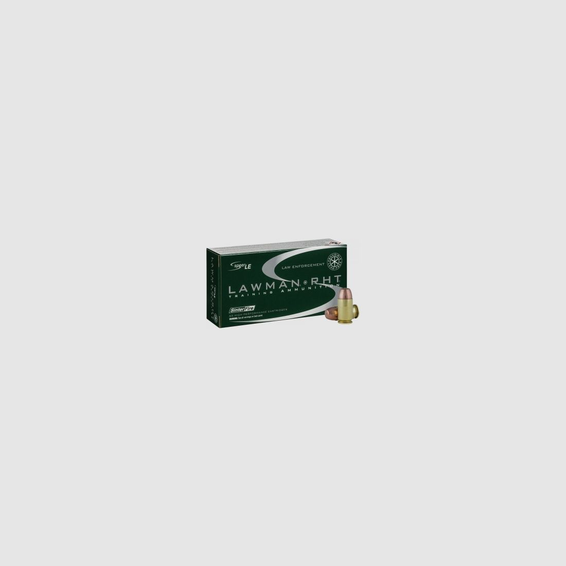 Speer Lawman RHT .45 GAP 140GR Sinterfire Frangible 50 cartouches