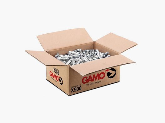 Cartón a granel de 500 cápsulas de CO2 – Gamo