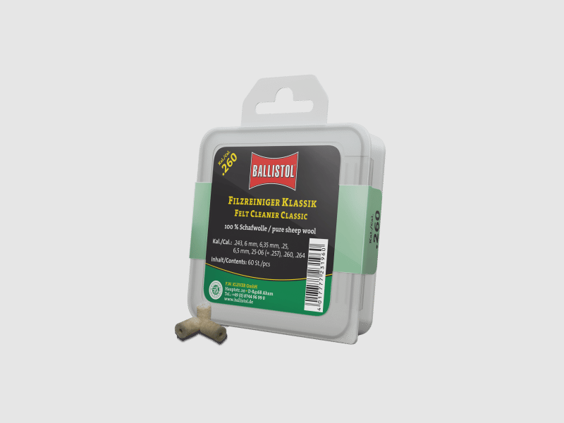 .260 Ballistol Nettoyant en Feutre Classique