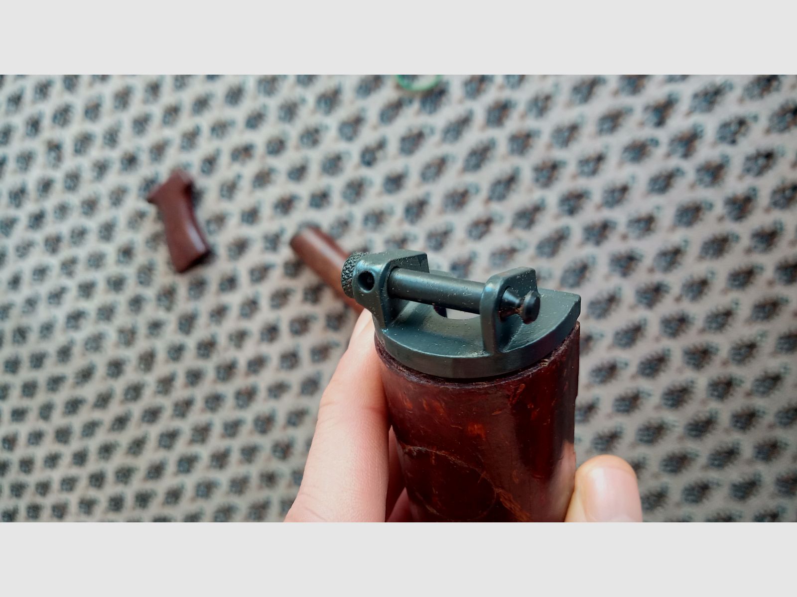 Originele VZ.58 "Beaver Barf" Bakelieten handbescherming en grip / ook geschikt voor CSA Sporter / Set #3