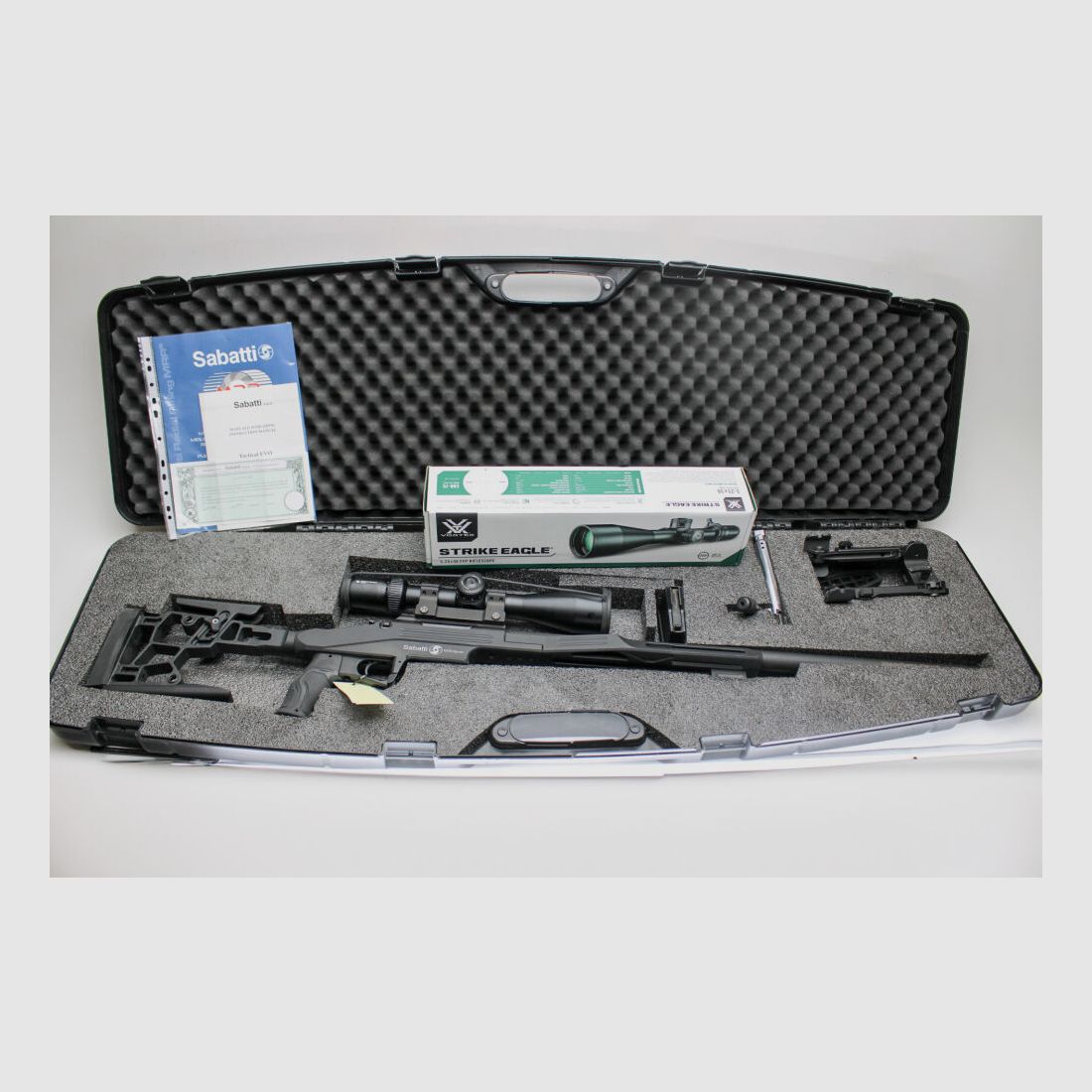 Rep. carabine Mercury STR Sport FC noire cal. .308 Win avec Vortex 5-25x56 et .308Win