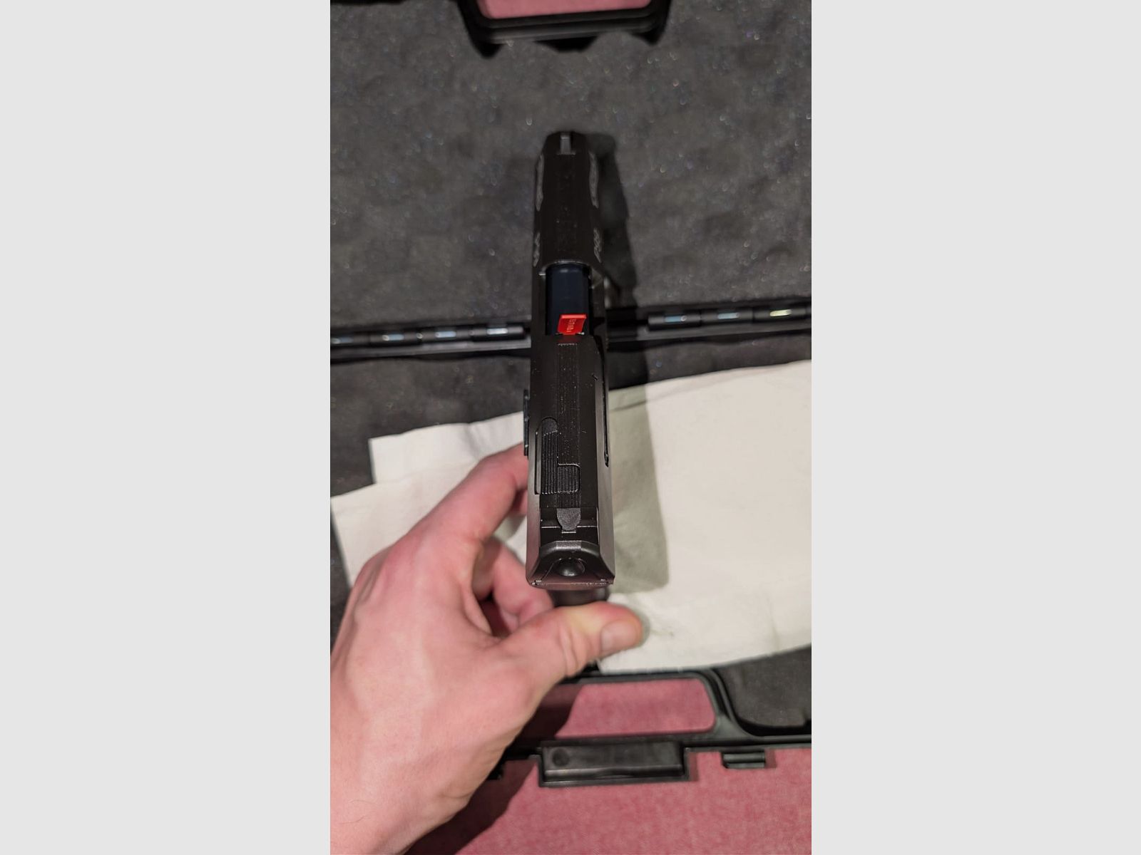 Walther P99 blank firing pistol 9mm P.A.K. black