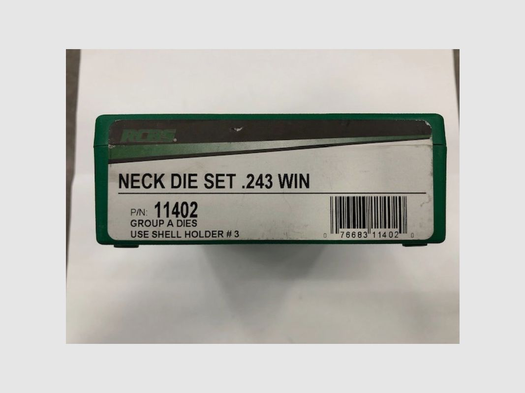 RCBS NACKEN DIE SET 243 WIN, Bild 1 von 2