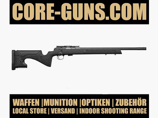 CZ KK-Repetierbüchse CZ 457 LRP Black 22lr Long Range KK dostępna od ręki UVP: 1449€