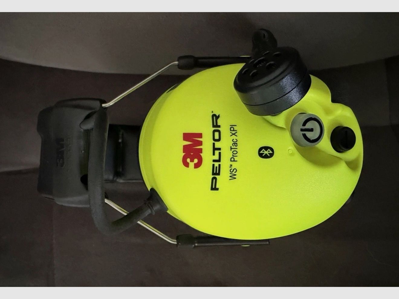 3M Peltor WS ProTac XPI Bluetooth Gehörschutz – NEU – Neon-Gelb