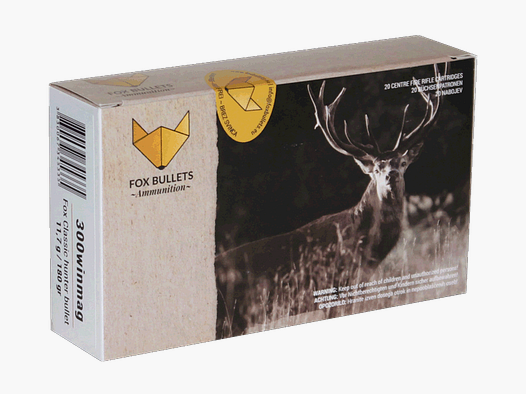 Fox Bullets – .300 Win Mag. lead-free