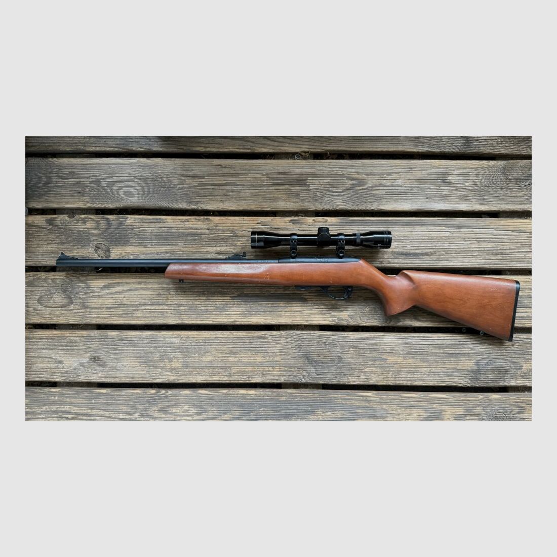 Remington Mod.597 met richtkijker 4x32 .22lr, afbeelding 2 van 3