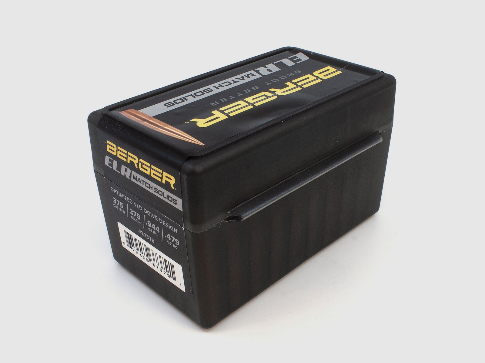 Berger Geschoss .375 ELR Match Solid Bullets 379GR 50 Stück