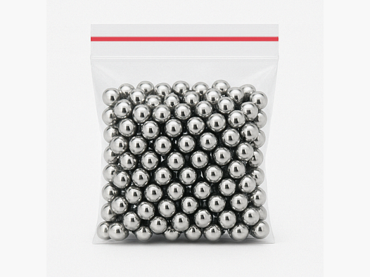50x 6mm kulki stalowe chromowane