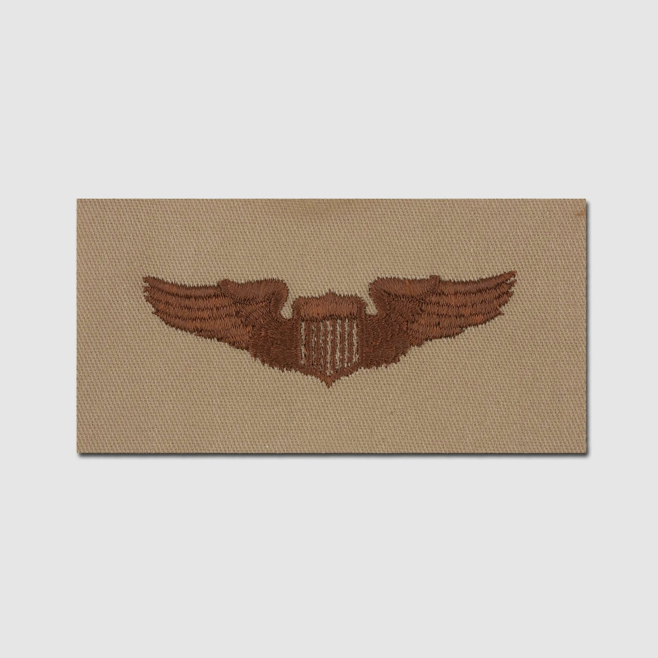 Unbekannt Abzeichen US Pilot Textil desert