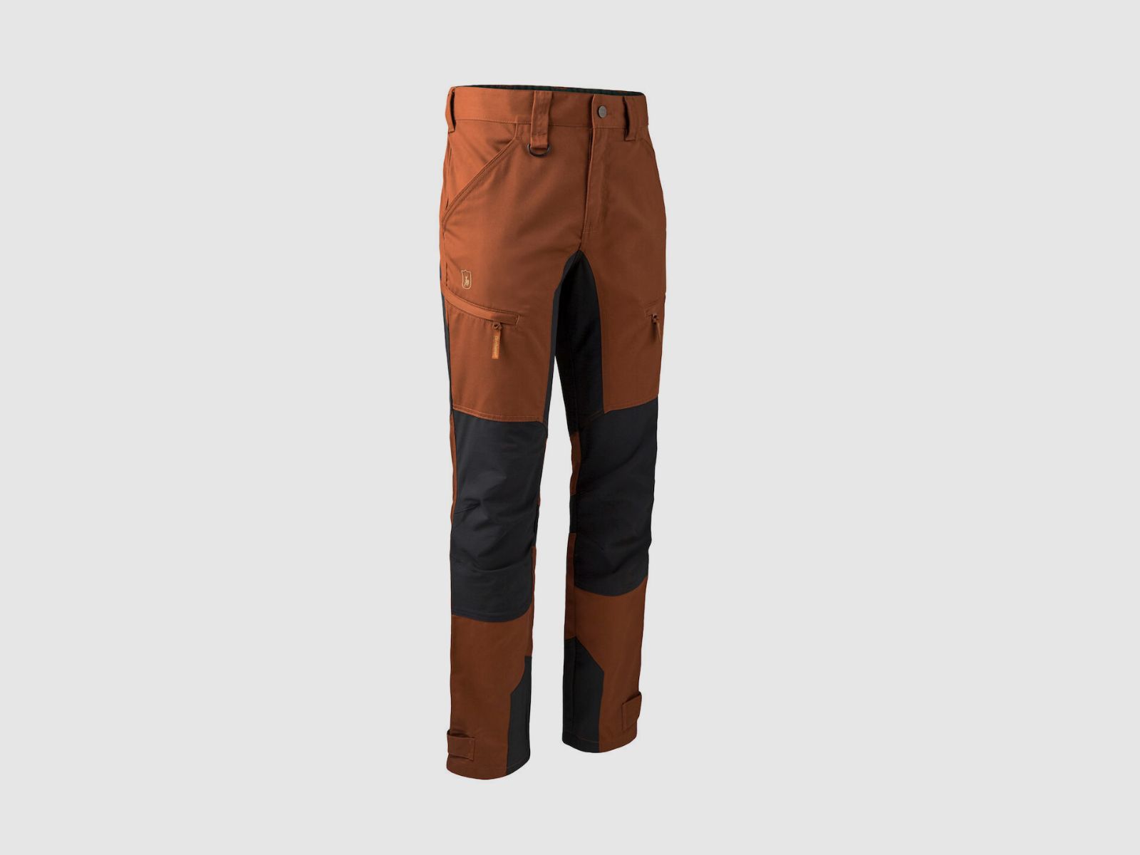 DEERHUNTER Rogaland Stretchhose mit kontrast Burnt Orange