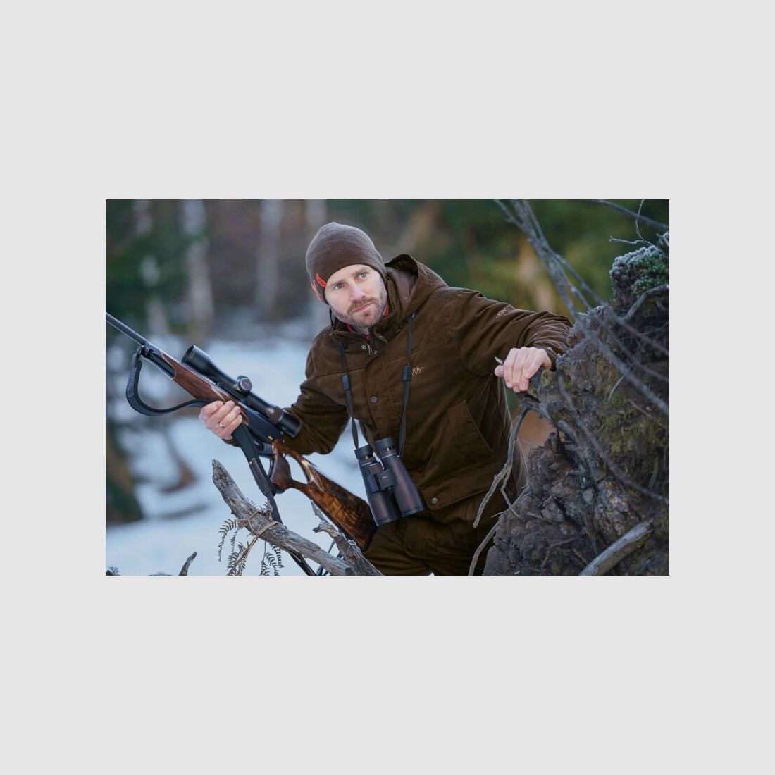 Blaser Herren Jacke Suede Marlo Dunkel Braun