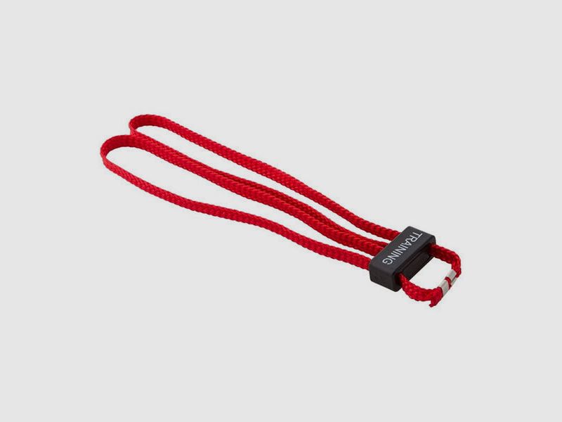Versione da allenamento delle manette usa e getta, rosse - set da 5, immagine 1 di 3